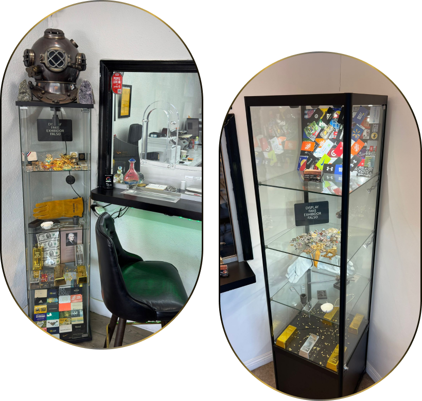 Store display - Levant Gold