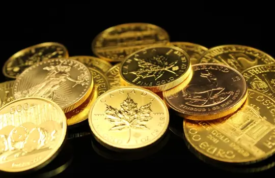 Gold coins - Levant Gold